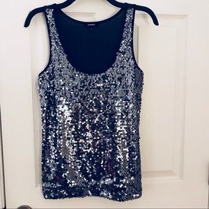 Express Sequin Tank